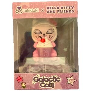 tokidoki x Hello Kitty and Friends Galactic Cats Pink White Figure